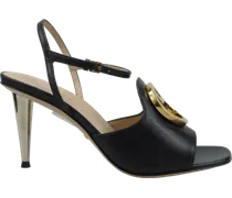 Sandalen Sandalo con tacco Blondie nero schwarz