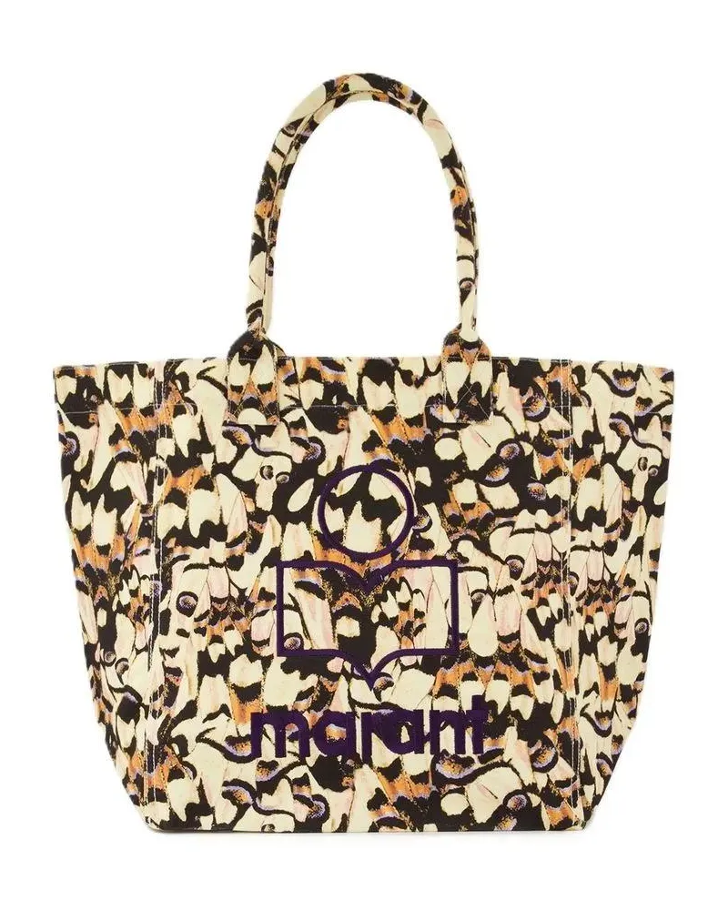 Isabel Marant Shopper & Totes Yenky Shopping Bag - Cotton - Multi bunt Bunt