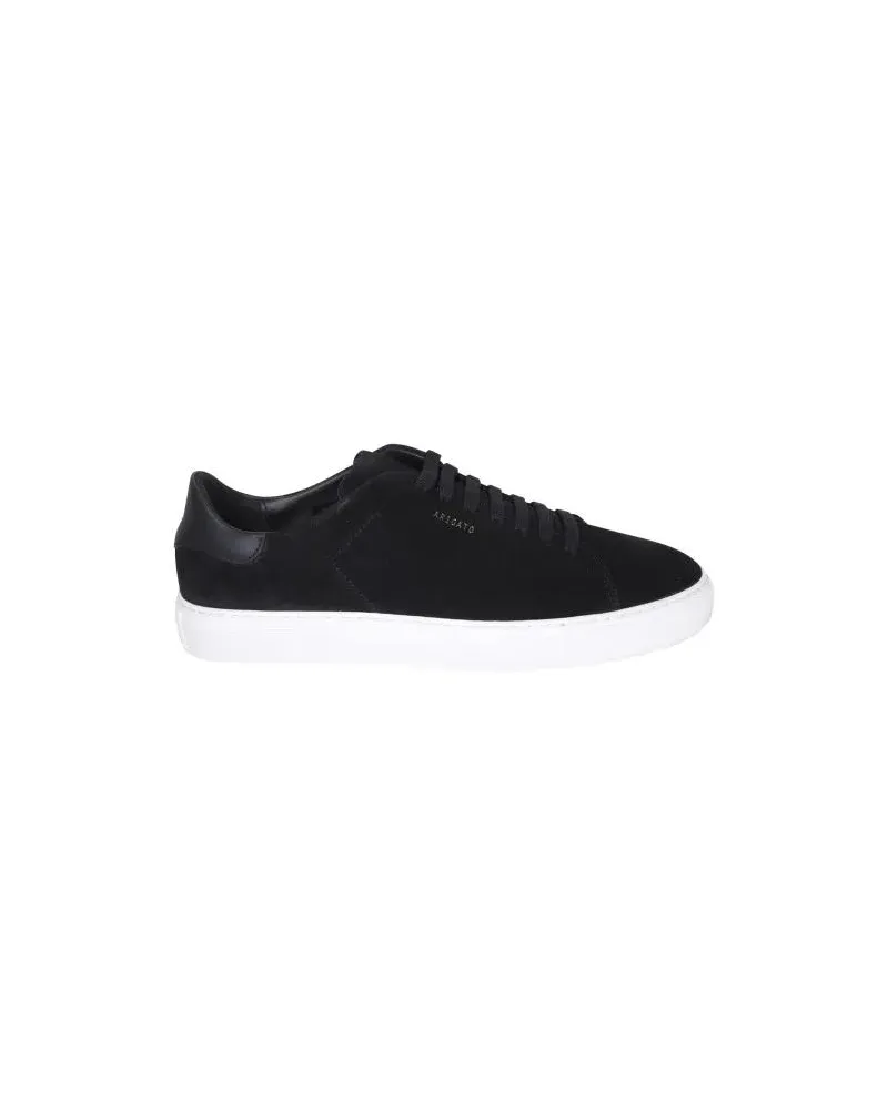 Axel Arigato Low-Top Sneaker Heren Clean 90 Suede Sneaker Zwart schwarz Schwarz