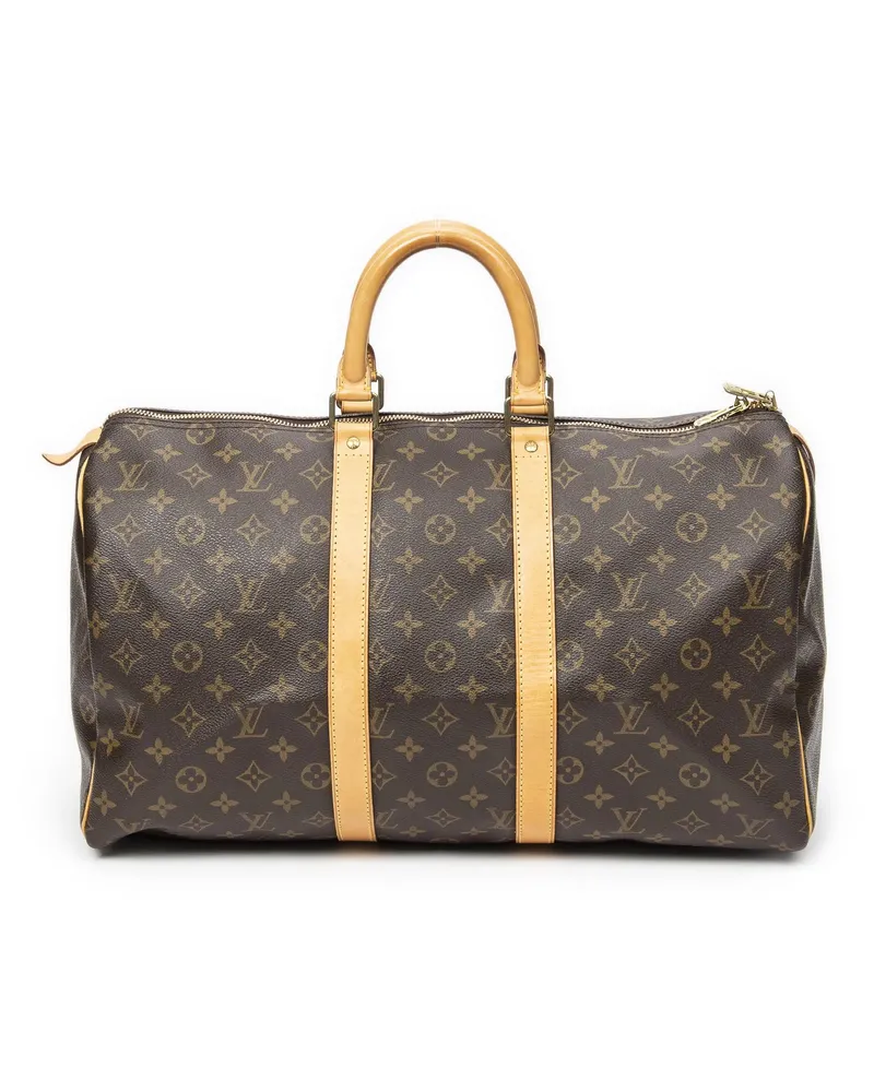 Louis Vuitton Crossbody Bags Keepall 45 braun Braun