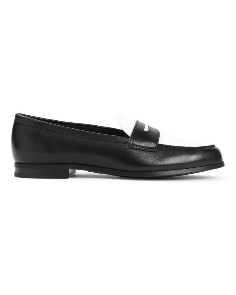Church's Classic Black Leather Loafers schwarz Schwarz
