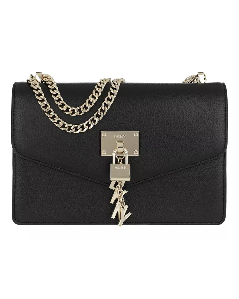 DKNY Crossbody Bags Elissa Lg Shoulder Flap schwarz Schwarz
