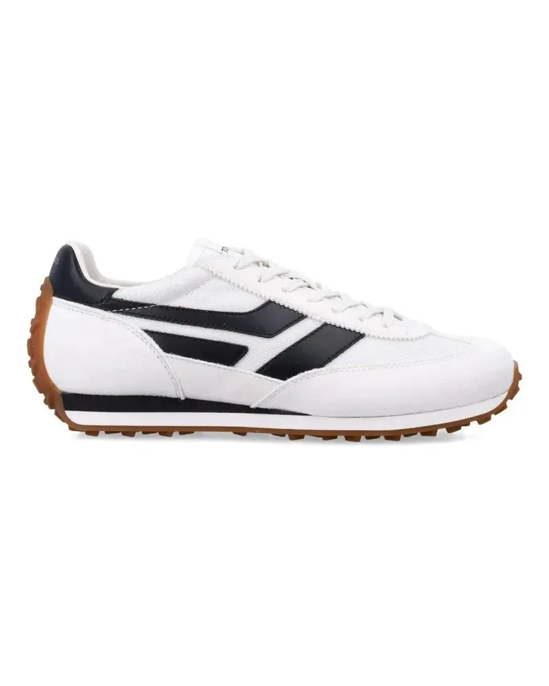 Tom Ford Low-Top Sneaker Vintage-Inspired Suede Mick Sneakers weiß Weiß