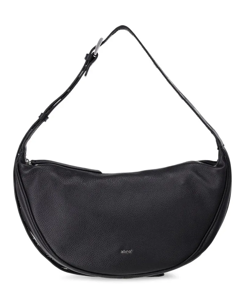 Abro Crossbody Bags Hobo Bag By my Side Maxi schwarz Schwarz