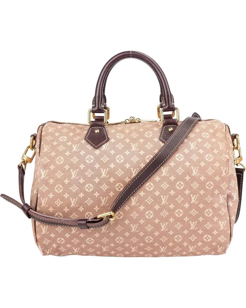 Louis Vuitton Crossbody Bags  Mini Lin Monogram Speedy 30 Bandouli bunt Bunt