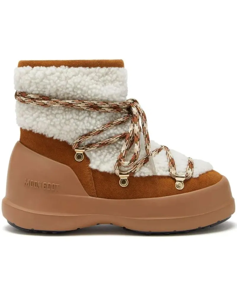 Moon Boot Stiefel Moon Boot Ankle Boots With Shearling braun Braun