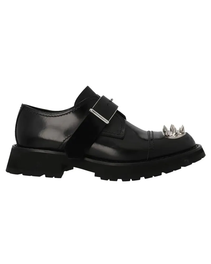 Alexander McQueen Studded Derby Shoes schwarz Schwarz