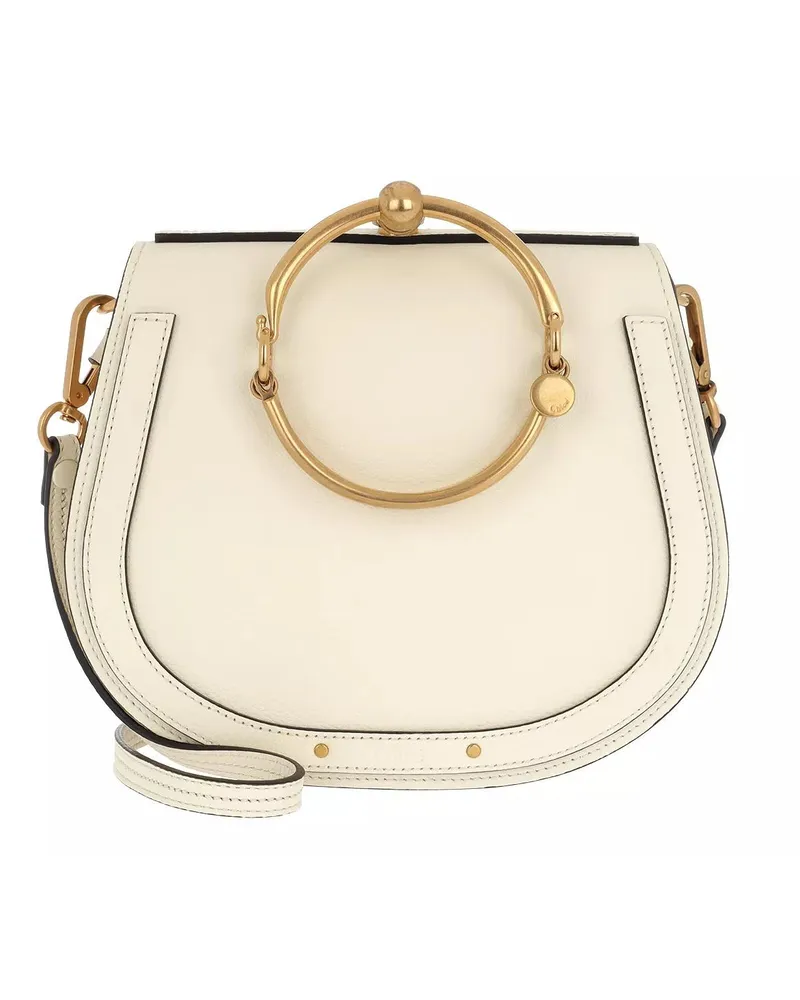 Chloé Satchels Nile Bracelet Bag weiß Weiß