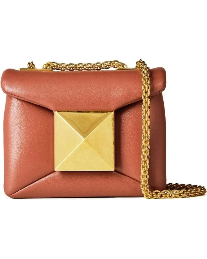 Valentino Garavani Hobo Bags One Stud Micro Crossbody Bag braun Braun