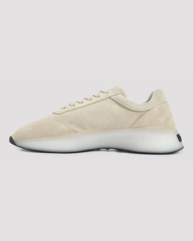 Fear of God Low-Top Sneaker Vintage Runner Beige Suede Leather Sneakers grau Grau