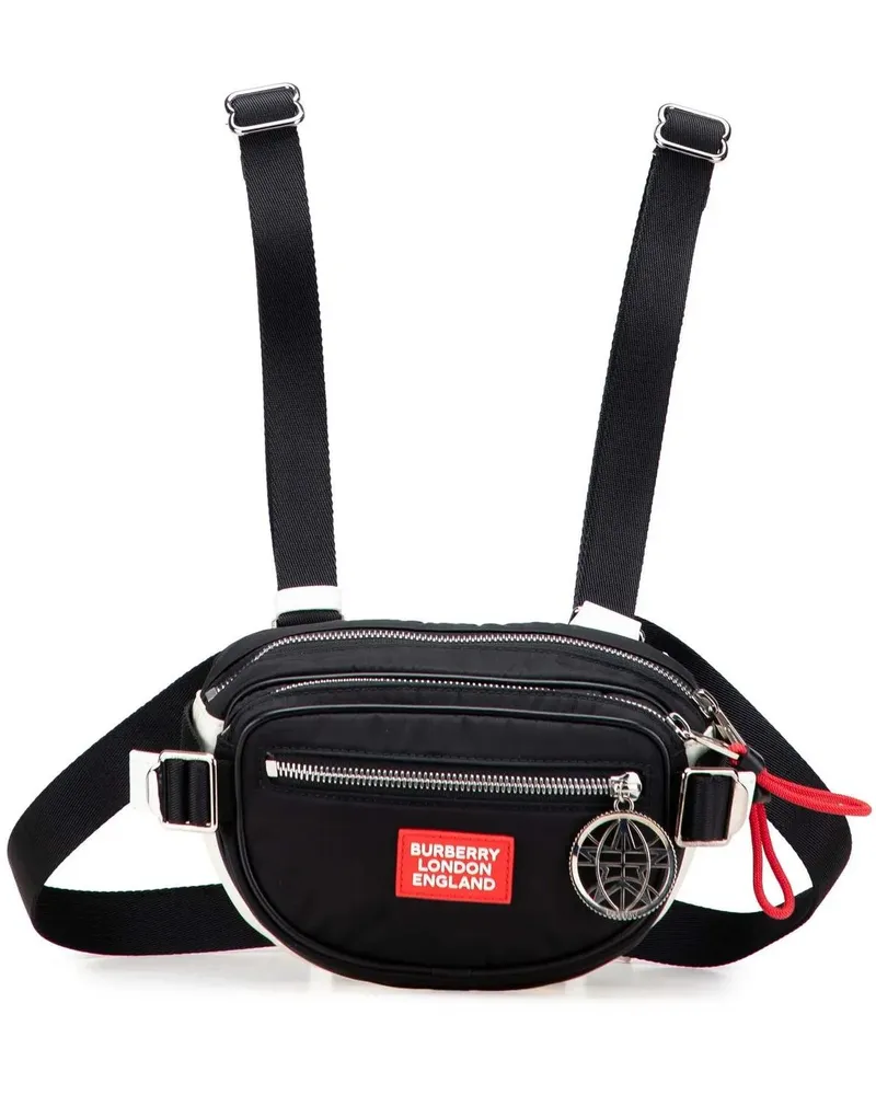 Burberry Bauchtaschen Nylon Cannon Utility Belt Bag schwarz Schwarz