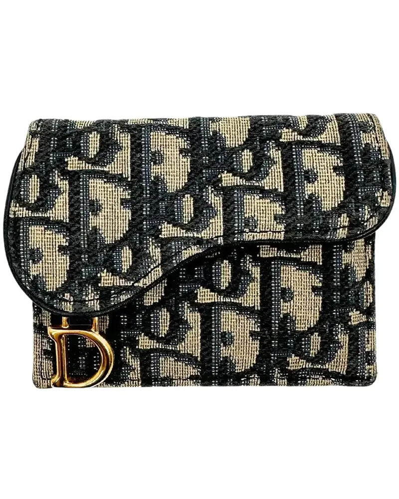 Dior Portemonnaie Dior Saddle Card Case / good beige Beige