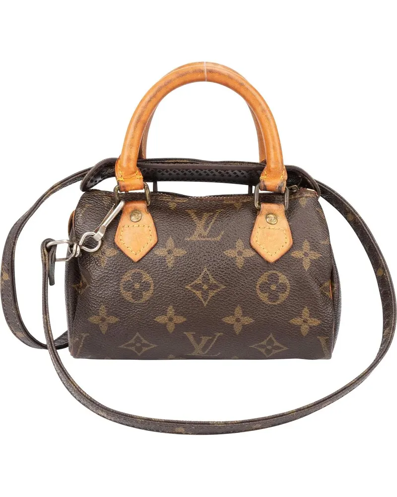 Louis Vuitton Crossbody Bags  Canvas Monogram Mini Speedy Handbag braun Braun