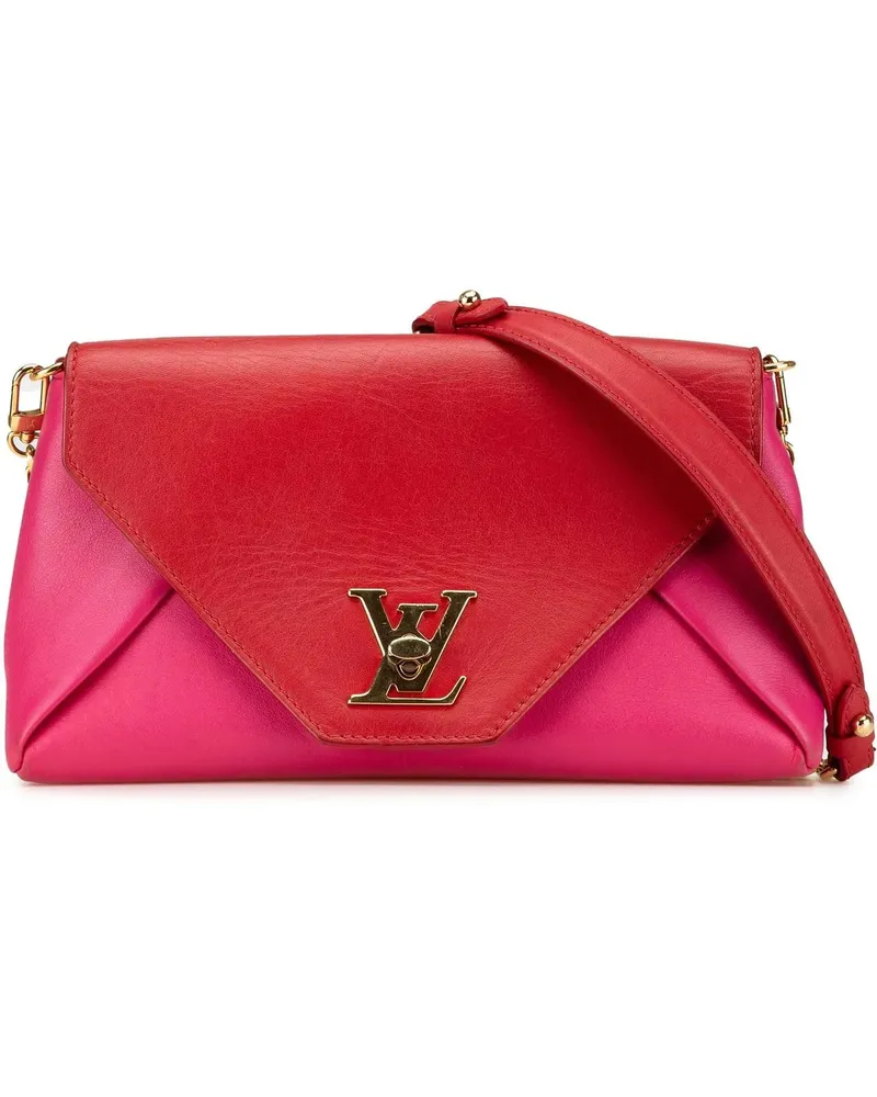 Louis Vuitton Hobo Bags 2017 Bicolor Love Note rot Rot