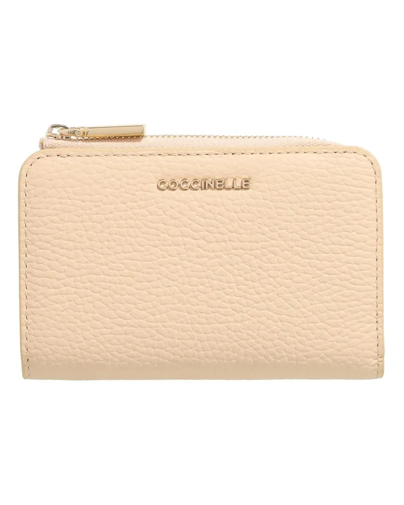 Coccinelle Portemonnaie Metallic Soft beige Beige