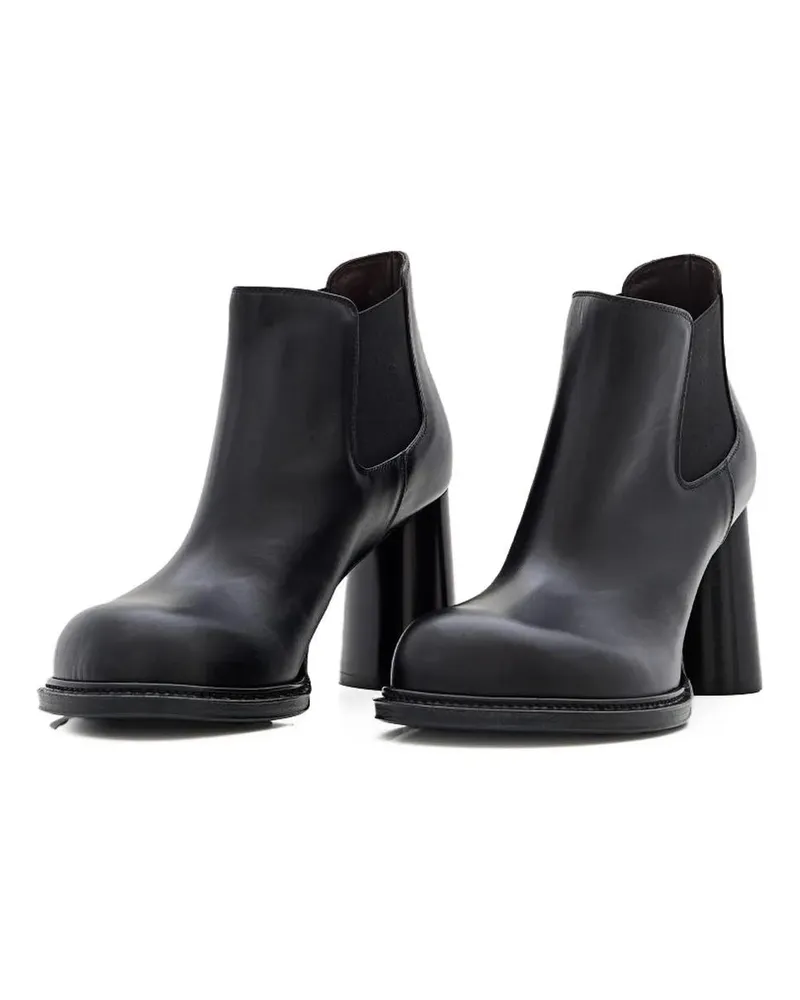 Bottega Veneta Stiefel 80Mm Cliff Chelsea Ankle Boots schwarz Schwarz