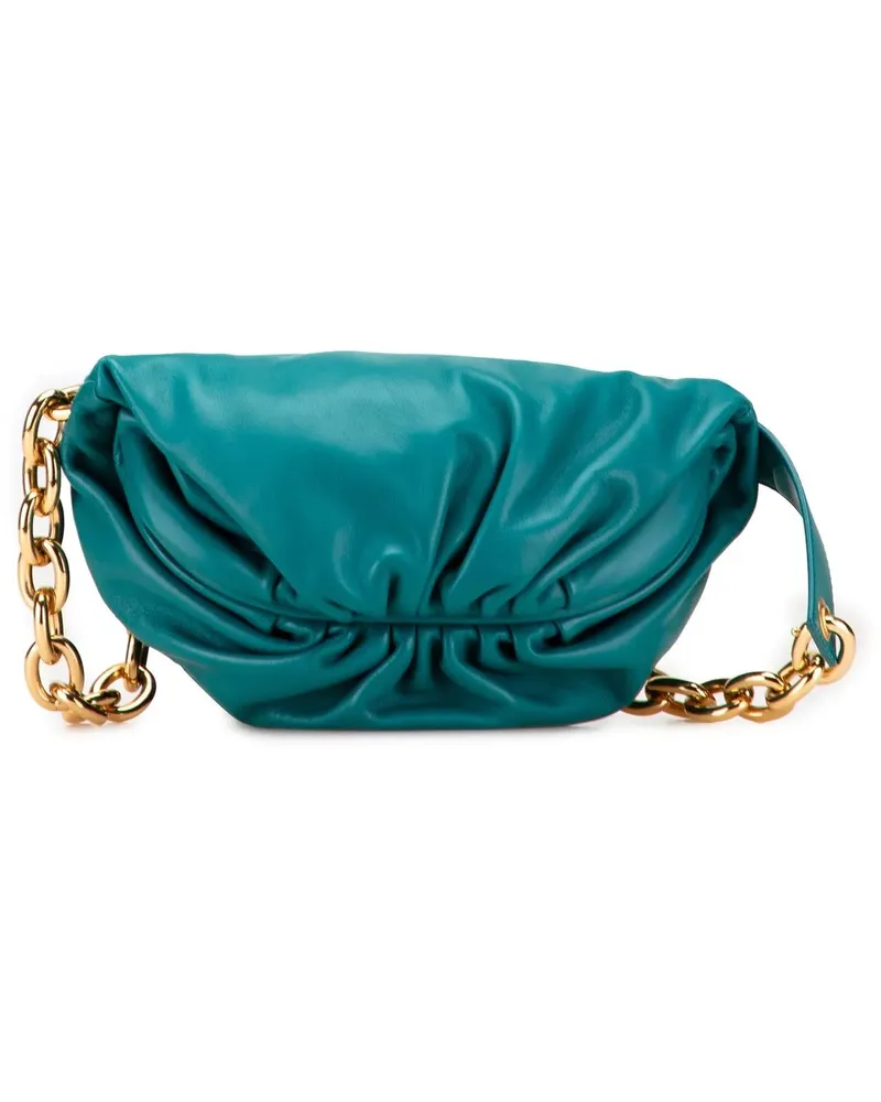 Bottega Veneta Bauchtaschen Lambskin Belt Chain Pouch blau Blau