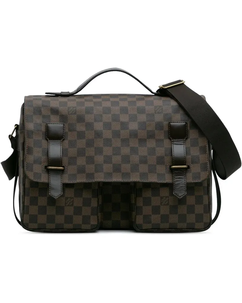 Louis Vuitton Hobo Bags Damier Ebene Broadway braun Braun