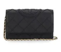 Shopper Black Leather Shoulder Bag