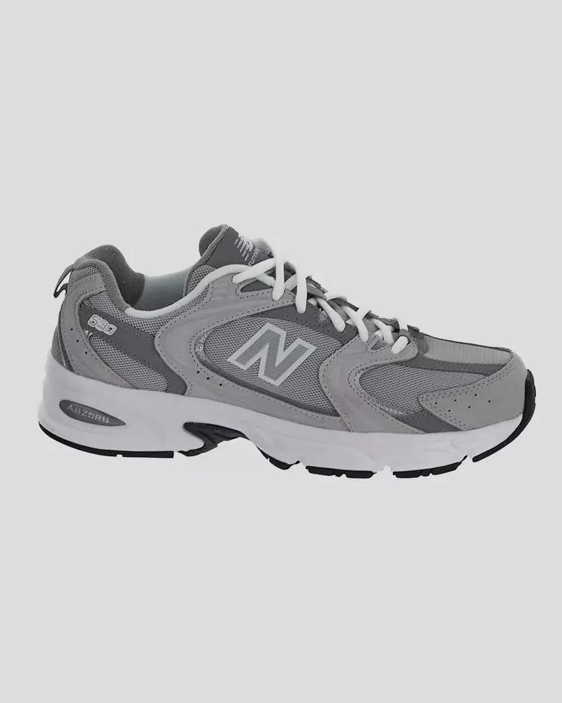 New Balance Low-Top Sneaker Layered Grey Sneakers With Suede grau Grau