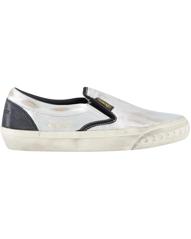Golden Goose Low-Top Sneaker Dames Vce Laminated Sneaker Metallic gunmetal Gunmetal