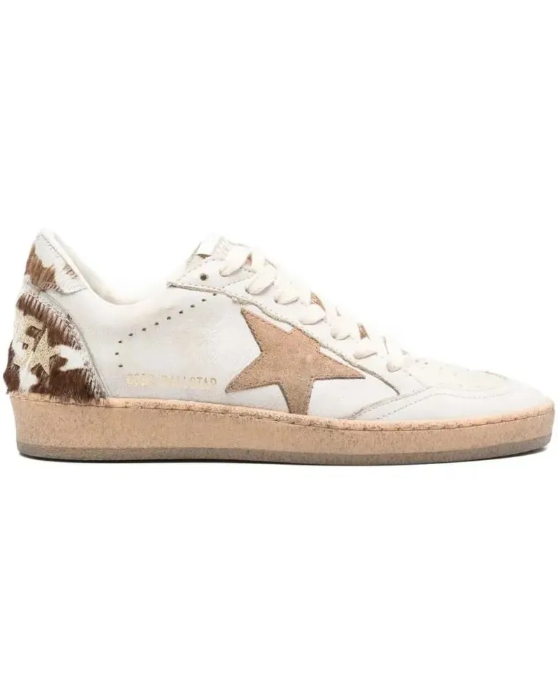 Golden Goose Low-Top Sneaker Ballstar Platform Sneakers weiß Weiß