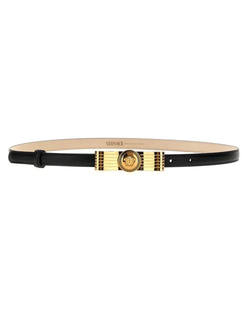 Versace Gürtel 'Fiocco' Belt schwarz Schwarz