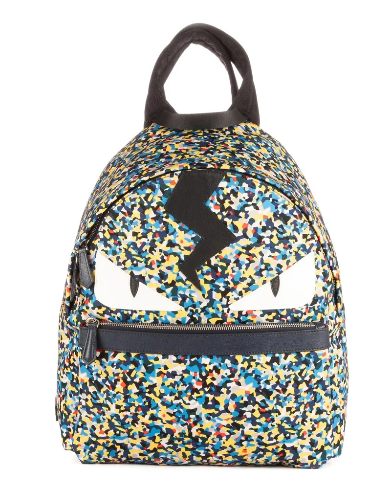 Fendi Crossbody Bags Monster Backpack blau Blau