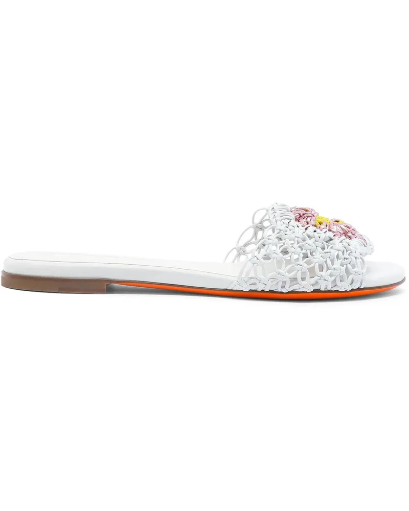 Santoni Sandalen Women's shoes weiß Weiß