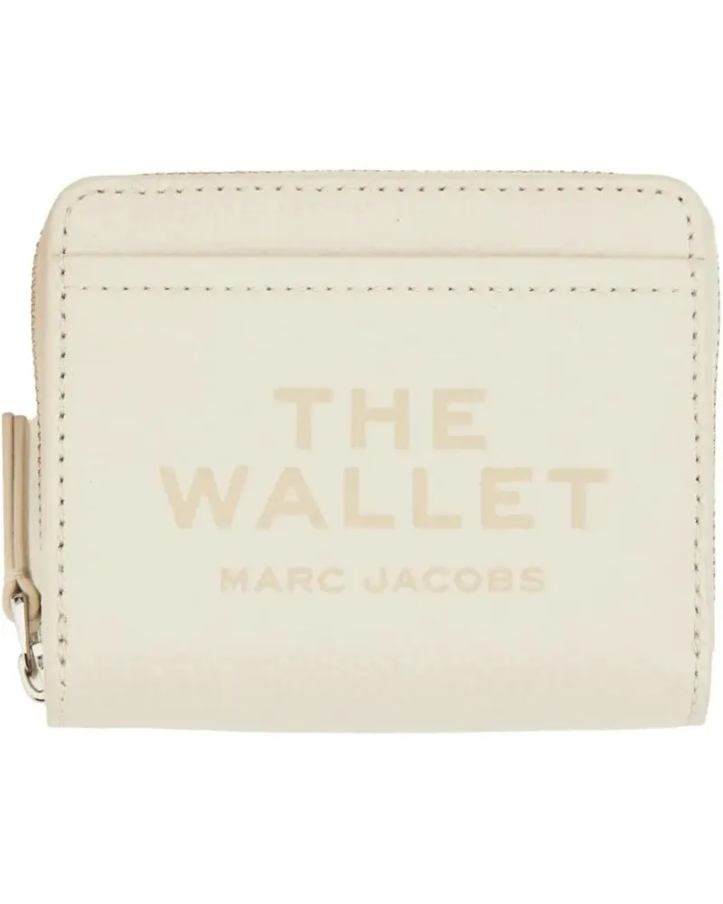 Marc Jacobs Portemonnaie "The Compact" Mini Wallet beige Beige
