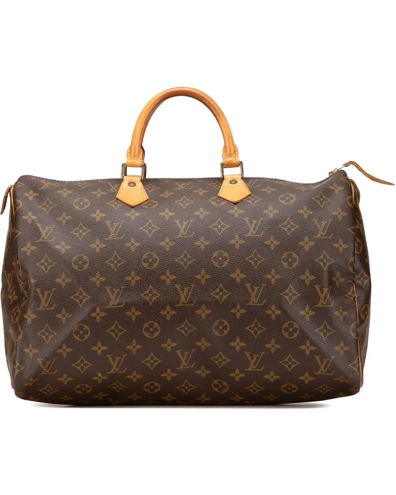 Louis Vuitton Crossbody Bags Monogram Speedy 40 braun Braun