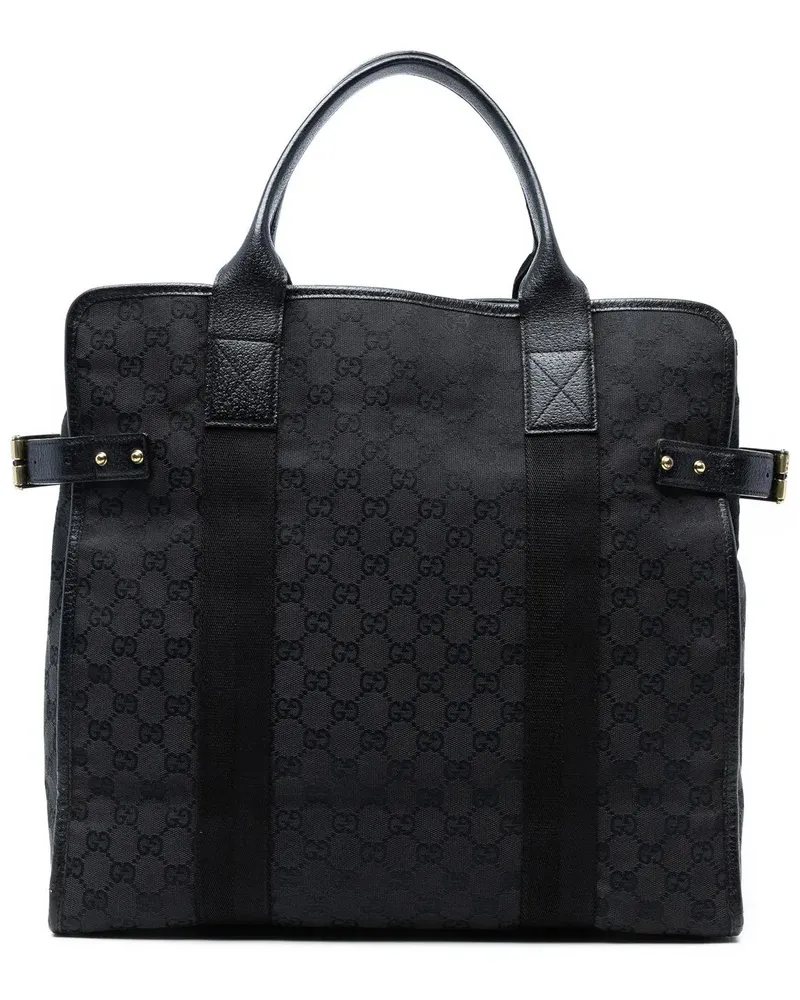 Gucci Shopper GG Canvas Tote schwarz Schwarz