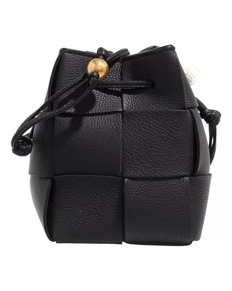 Bottega Veneta Crossbody Bags Mini Cassette Bag Schwarz