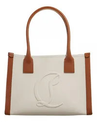 Christian Louboutin Tote By My Side Small Tote Bag Creme