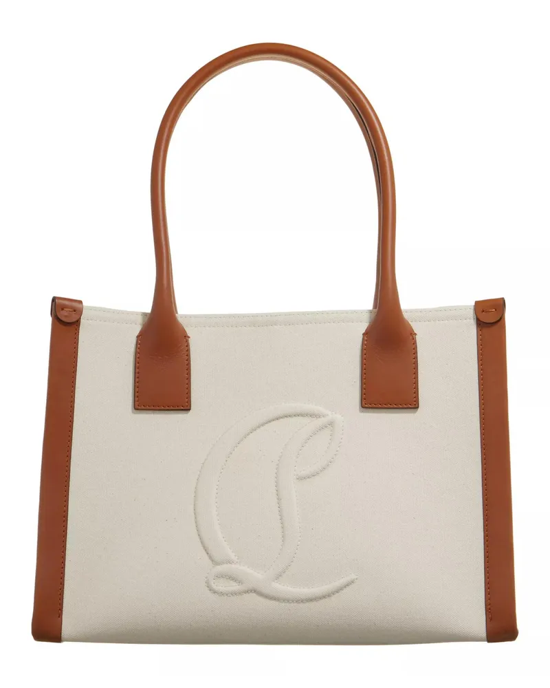 Christian Louboutin Tote By My Side Small Tote Bag Creme