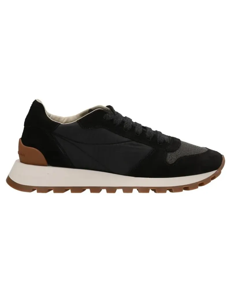 Brunello Cucinelli Low-Top Sneaker Monile' Sneakers schwarz Schwarz