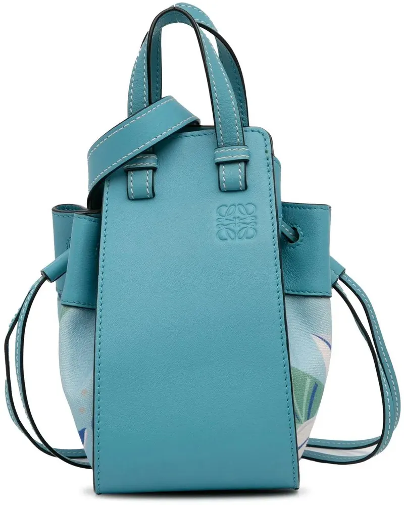 Loewe Hobo Bags 2010-2023 Paula's Ibiza Mini Hammock blau Blau