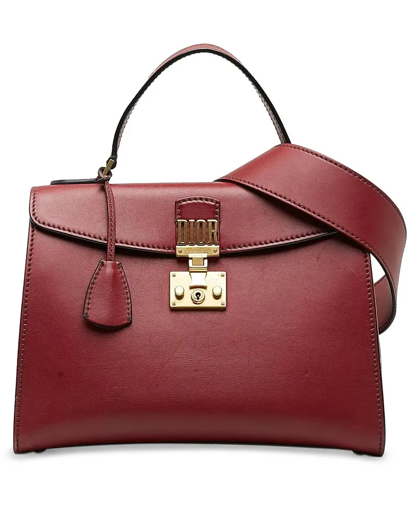 Dior Hobo Bags DiorAddict Top Handle Bag rot Rot