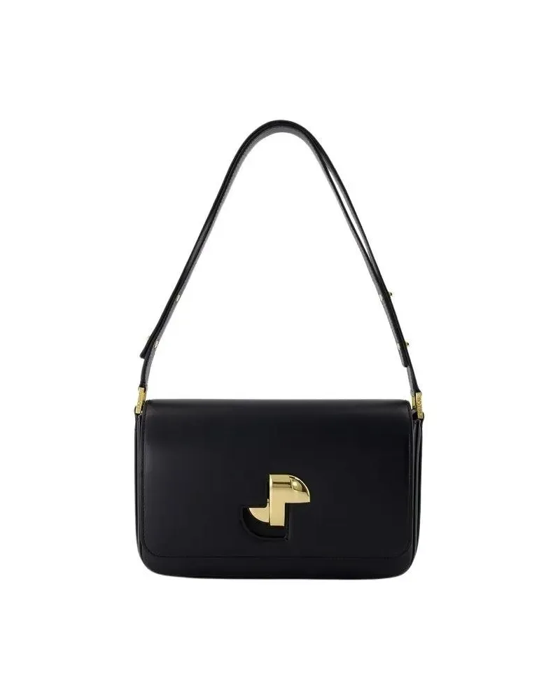 Patou Hobo Bags Jp Classic Shoulder Bag - Leather - Black schwarz Schwarz