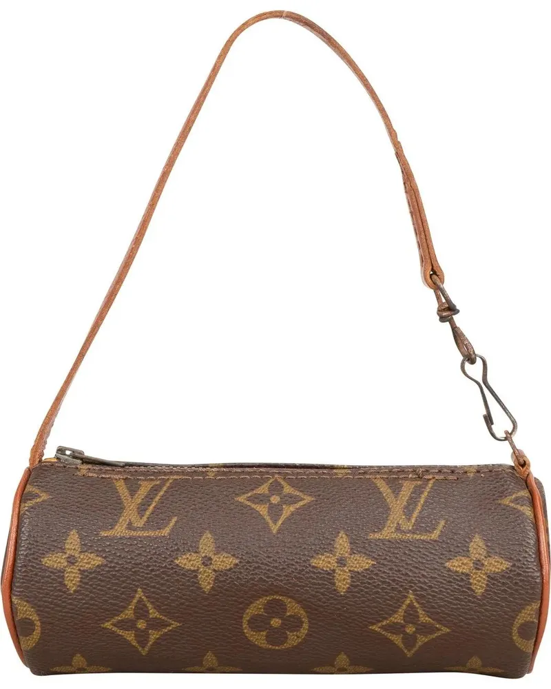 Louis Vuitton Crossbody Bags  Canvas Monogram Mini Papillon Handba braun Braun