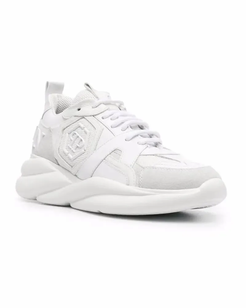 Philipp Plein Low-Top Sneaker Hurricane Runner weiß Weiß