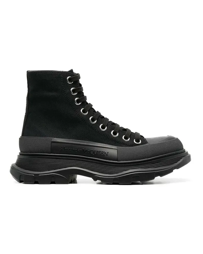 Alexander McQueen Low-Top Sneaker Tread Slick High-Top Sneakers schwarz Schwarz