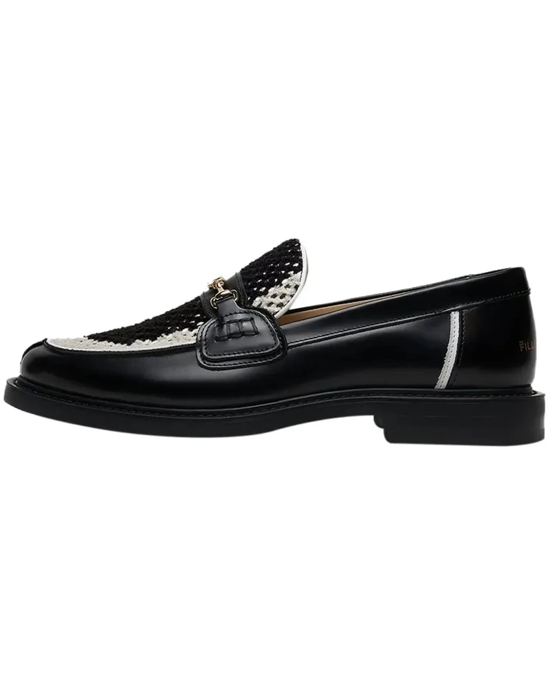 Filling Pieces Loafer Loafer Rugby Degrade Black schwarz Schwarz