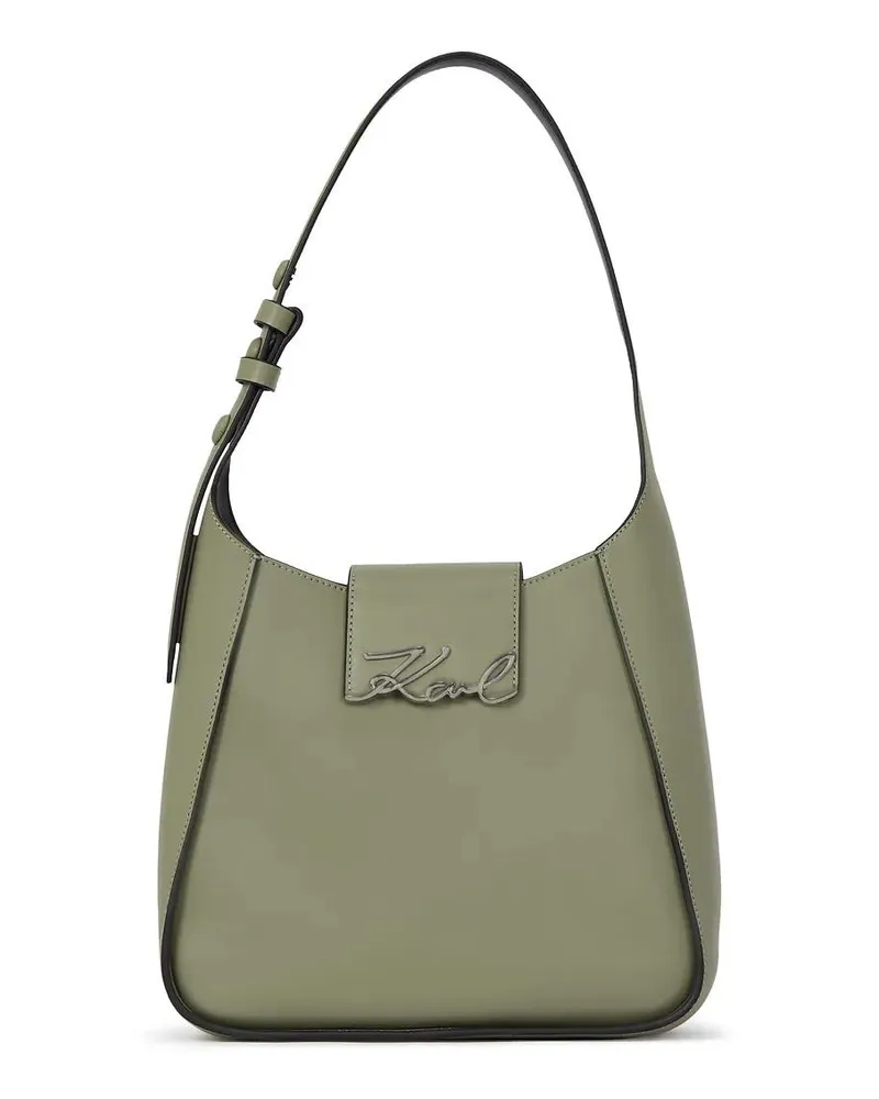 Karl Lagerfeld Hobo Bags K/SIGNATURE HOBO-TASCHE grün Grün