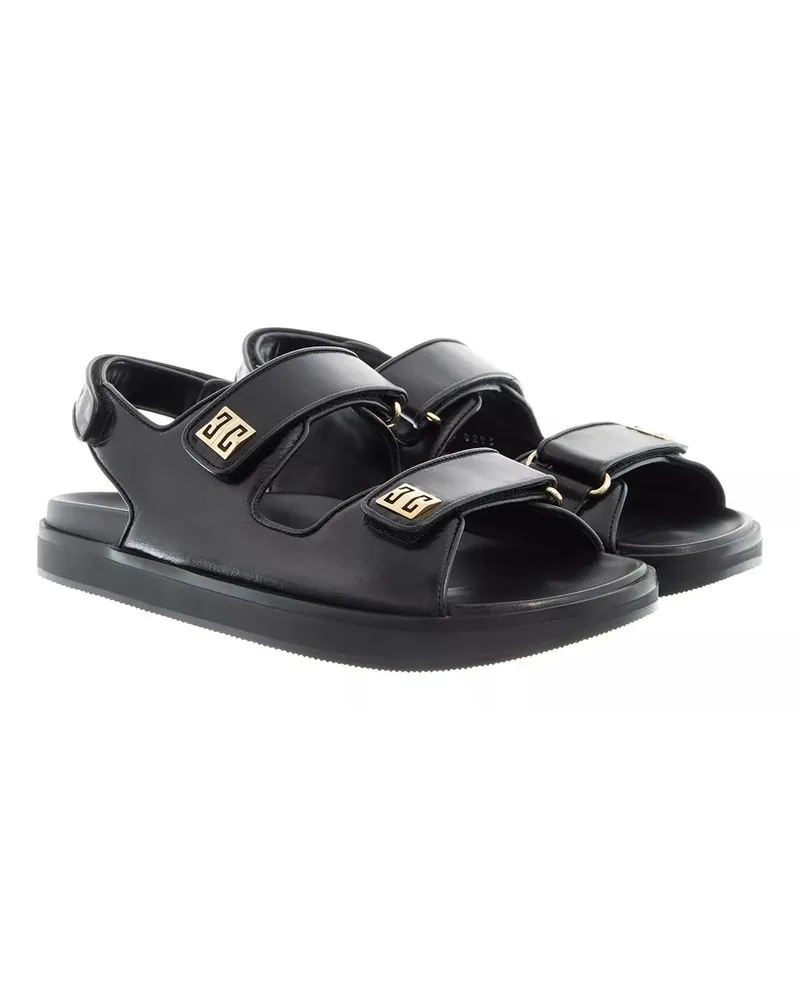 Givenchy Sandalen 4G Strap Flat Sandals schwarz Schwarz