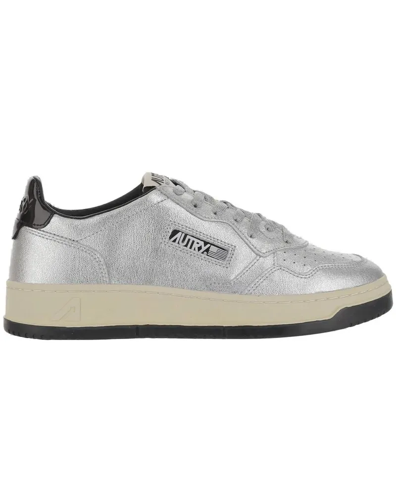 AUTRY Low-Top Sneaker Medalist Low Sneakers silberfarben Silber