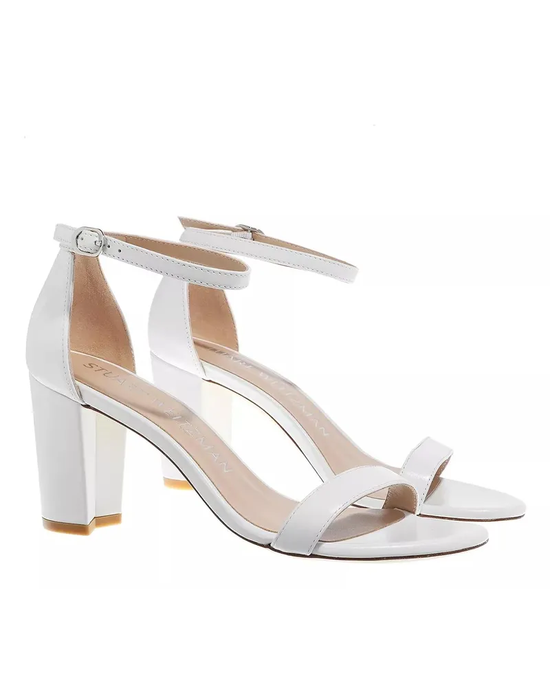 Stuart Weitzman Sandalen Nearlynude weiß Weiß