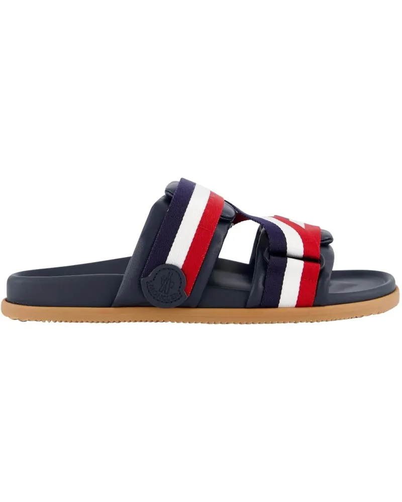 Moncler Slipper & Pantoletten Heren Mon Summer Sandals Blauw blau Blau