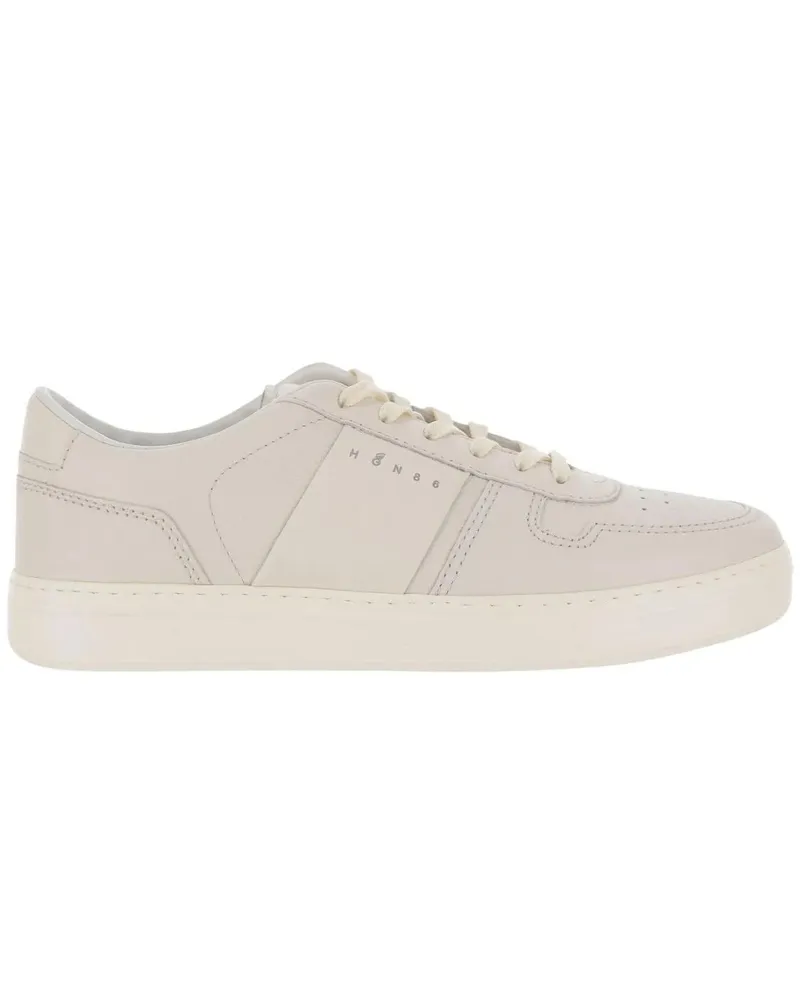 Hogan Low-Top Sneaker H-Tv Leather Sneakers weiß Weiß