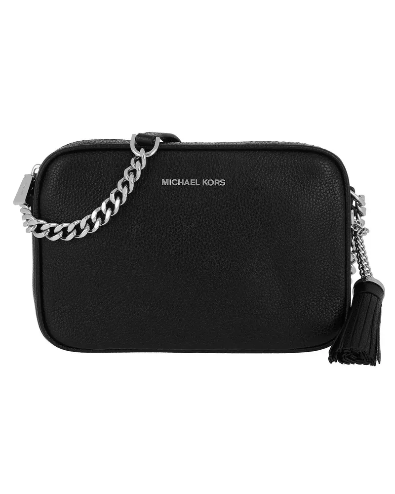 Michael Kors Crossbody Bags Jet Set Medium Camera Bag schwarz Schwarz